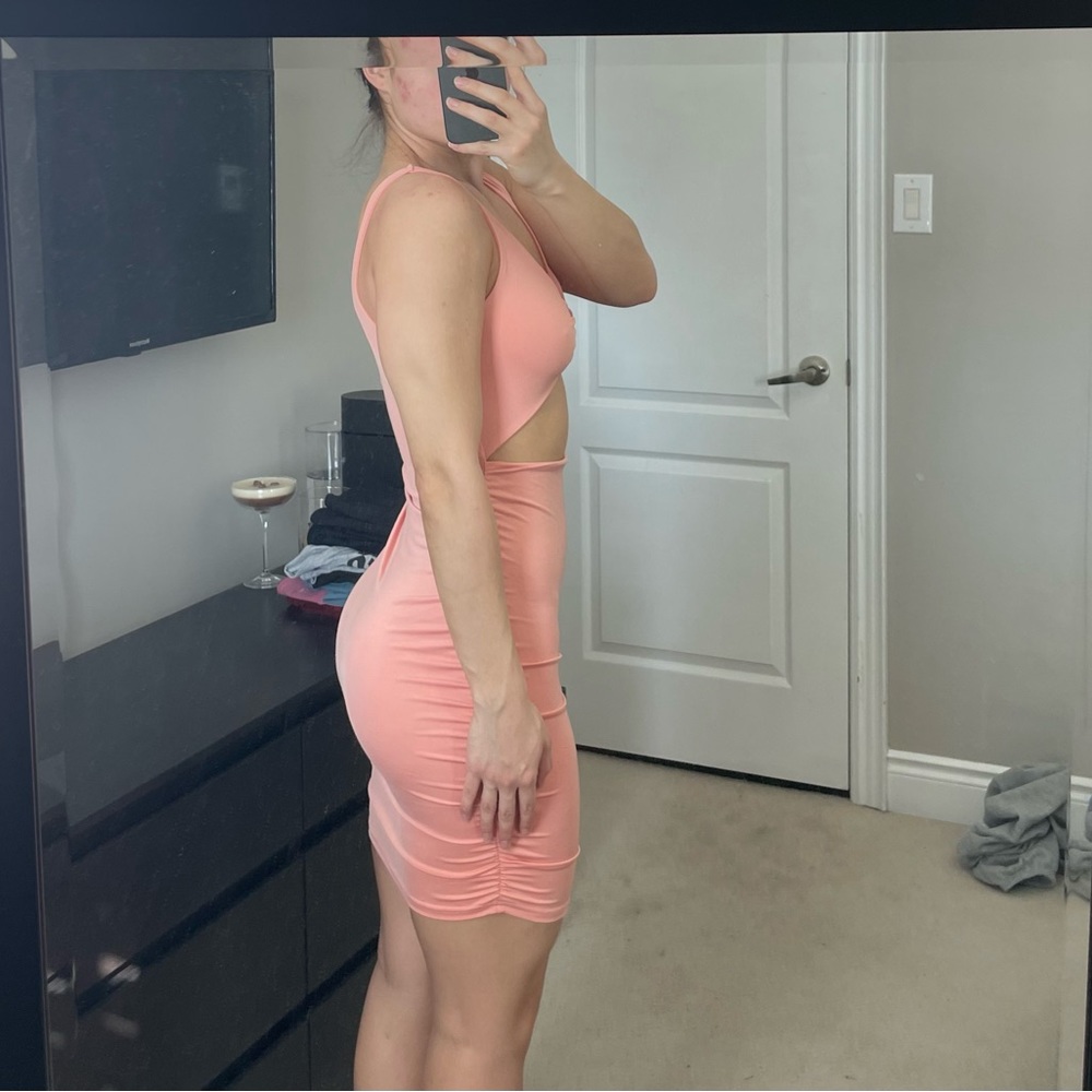 Pink Knotted Dress